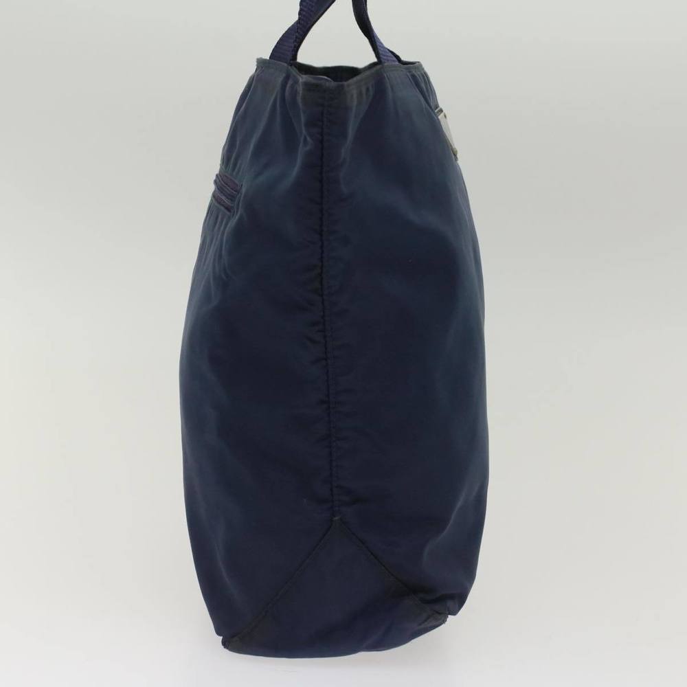 PRADA Tote Bag Nylon Navy Auth 51466 - Picture 4 of 16